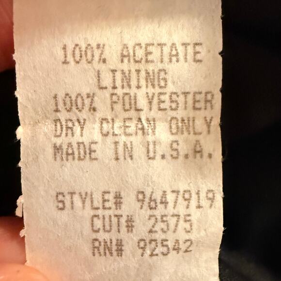 Vintage Harlow Crochet Fringe Flapper V Neck Dress Red Sleeveless Y2K Retro Fall - Picture 6 of 8